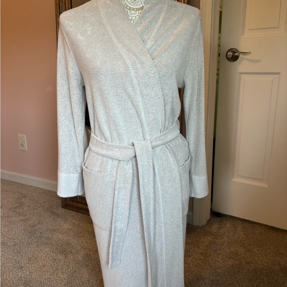 Elegant Gray Women's Robe